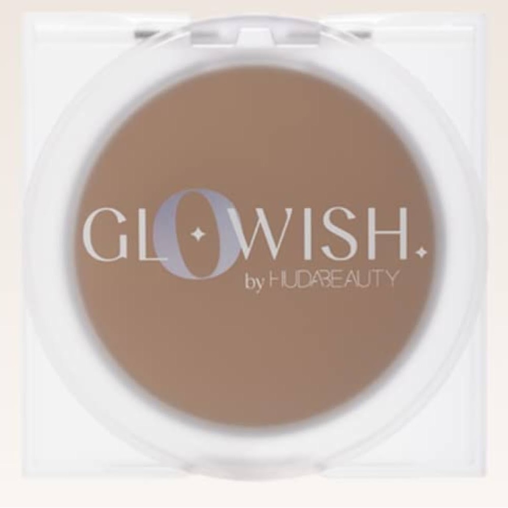 HUDA BEAUTY GlowWish Pressed Bronzer in Shade Tan - Brand New!